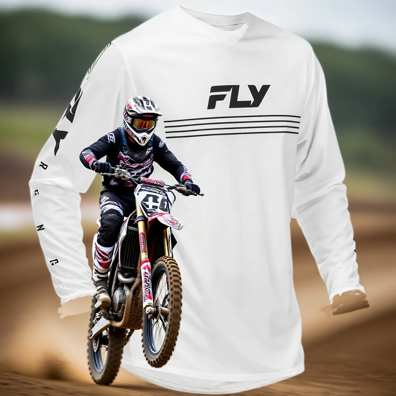 Cycling Gear Apparel - 26YEAR-OLD MEN'S LONG-SLEEVED TSHIRTS MOUNTAIN BIKE