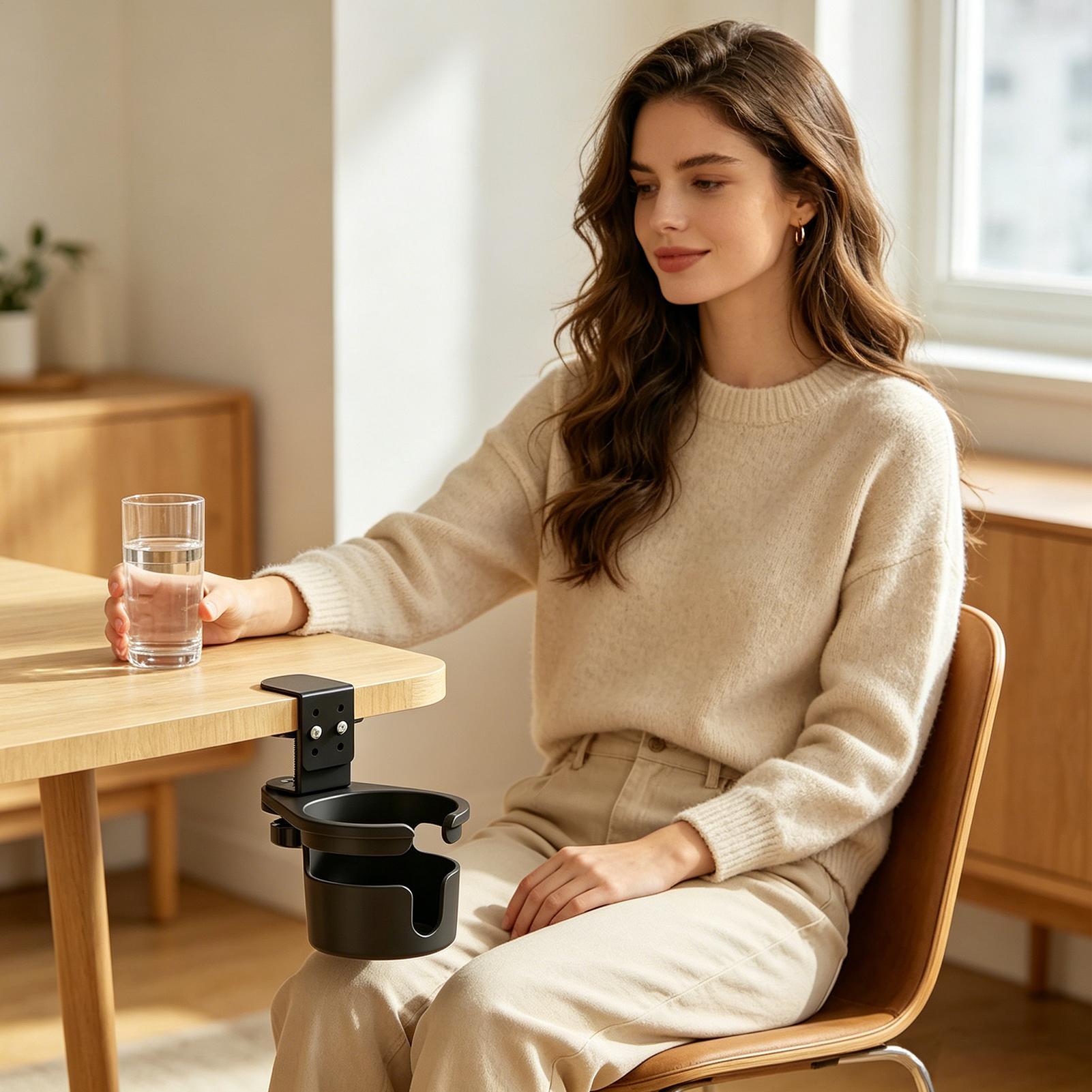 Desk Cup Holder Tabletop Drink - огляд і ціна Water Bottle Holder