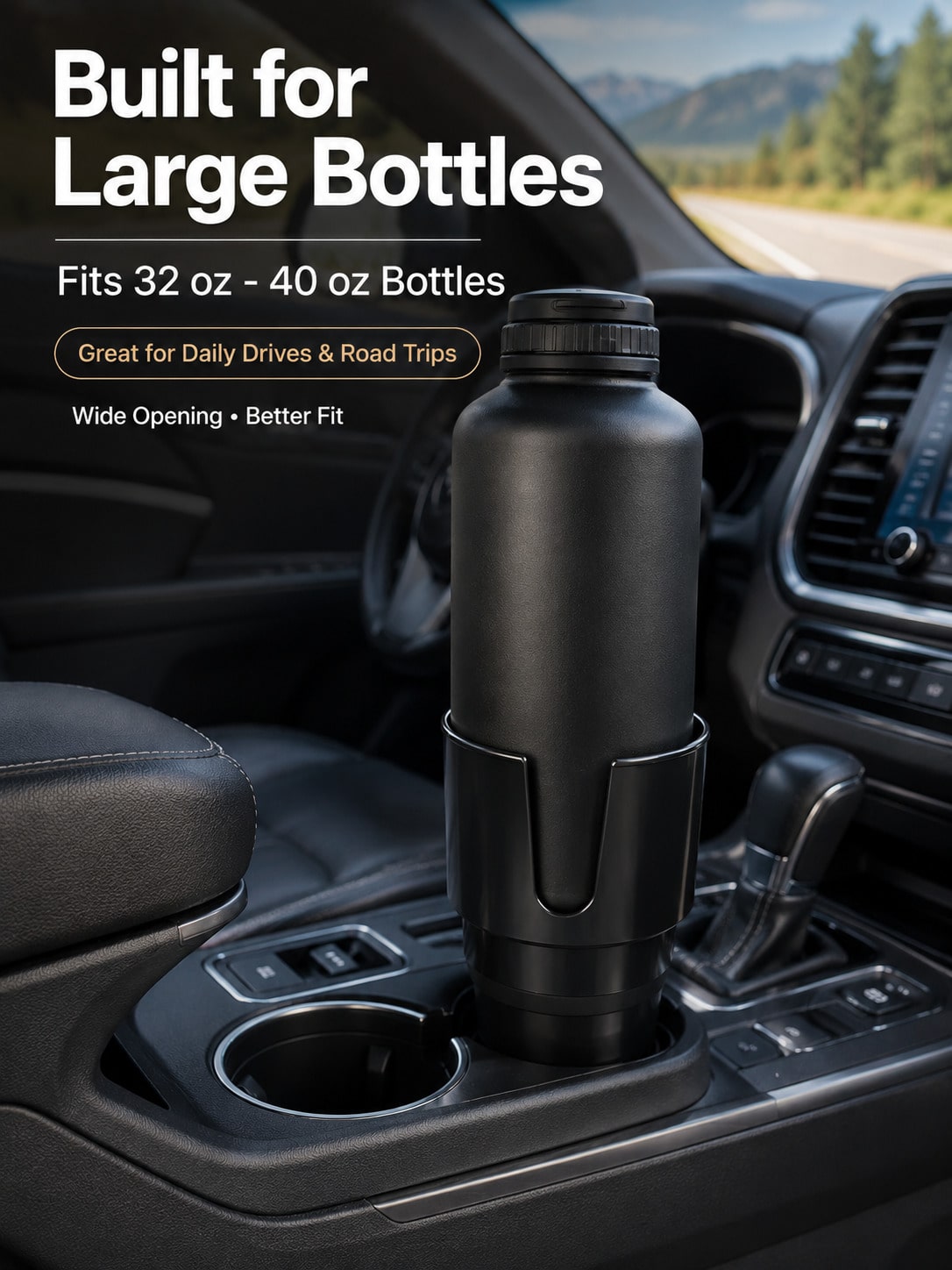Car Cup Holder Expander Adapte - огляд і ціна Water Bottle Holder
