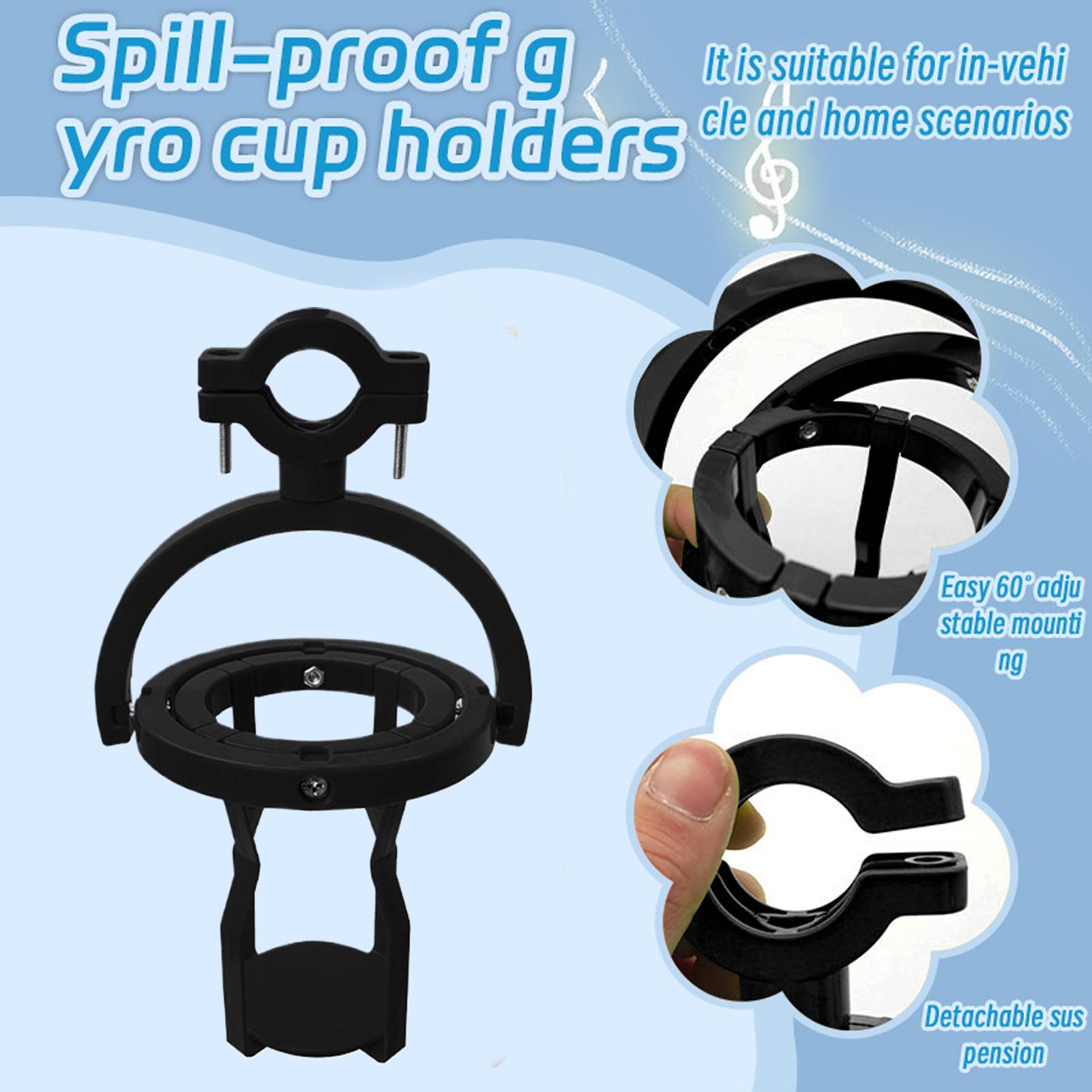 Gyro Cup Holder Self Leveling  - огляд і ціна Water Bottle Holder
