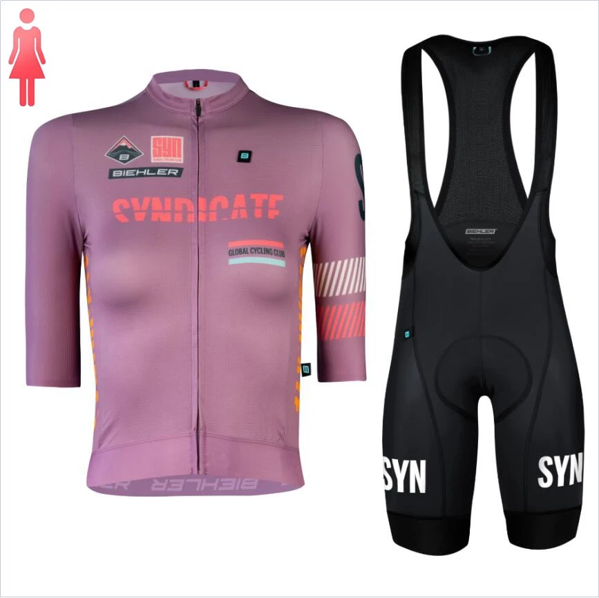 SYN Purple short sleeve Jersey - огляд і ціна Cycling Gear Lycra