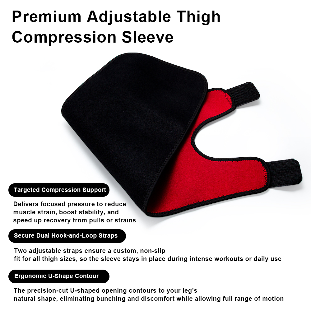 1/2PCS Adjustable Thigh Compre - огляд і ціна Cycling Quads