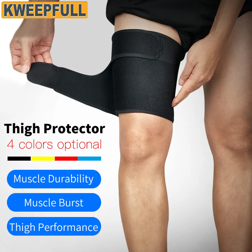 1Pcs Thigh Brace - Hamstring Q - огляд і ціна Cycling Quads