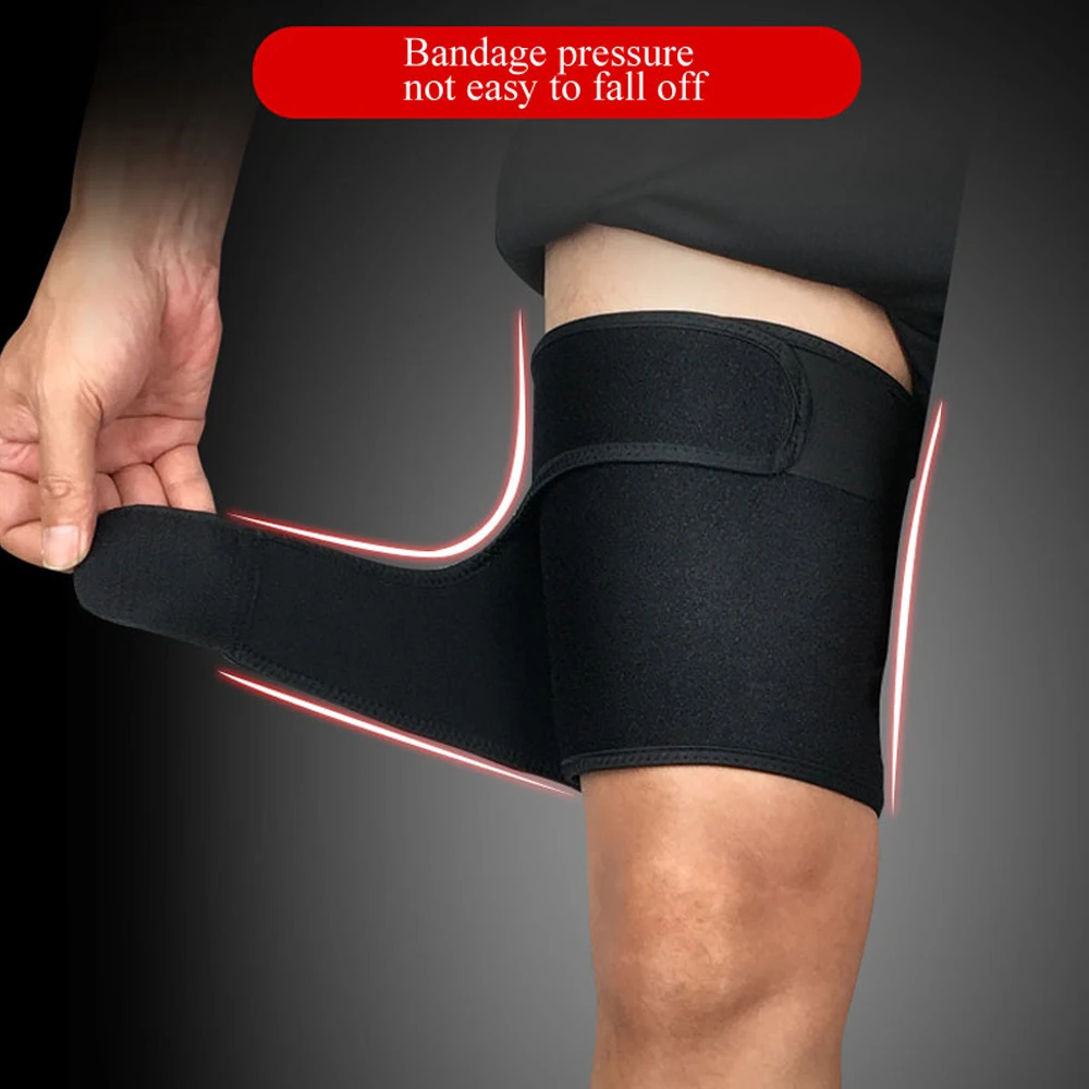 1Pcs Thigh Brace - Hamstring Q - огляд і ціна Cycling Quads