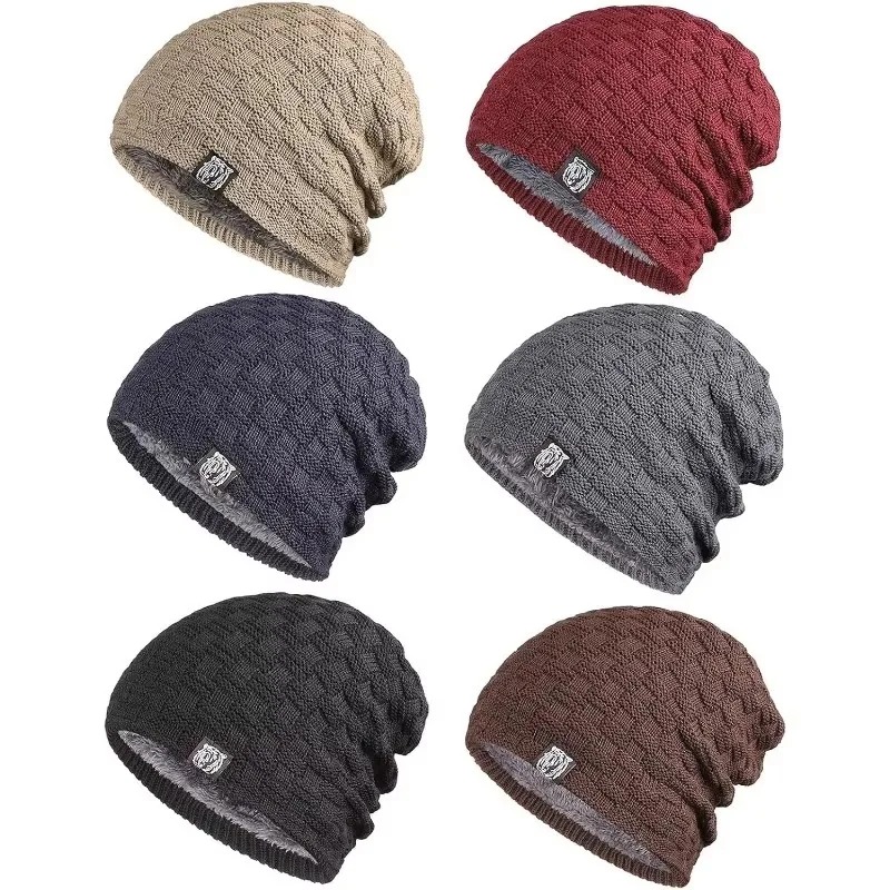 Mens Plush Lining Beanie Winte - огляд і ціна Cycling Gear In Winter