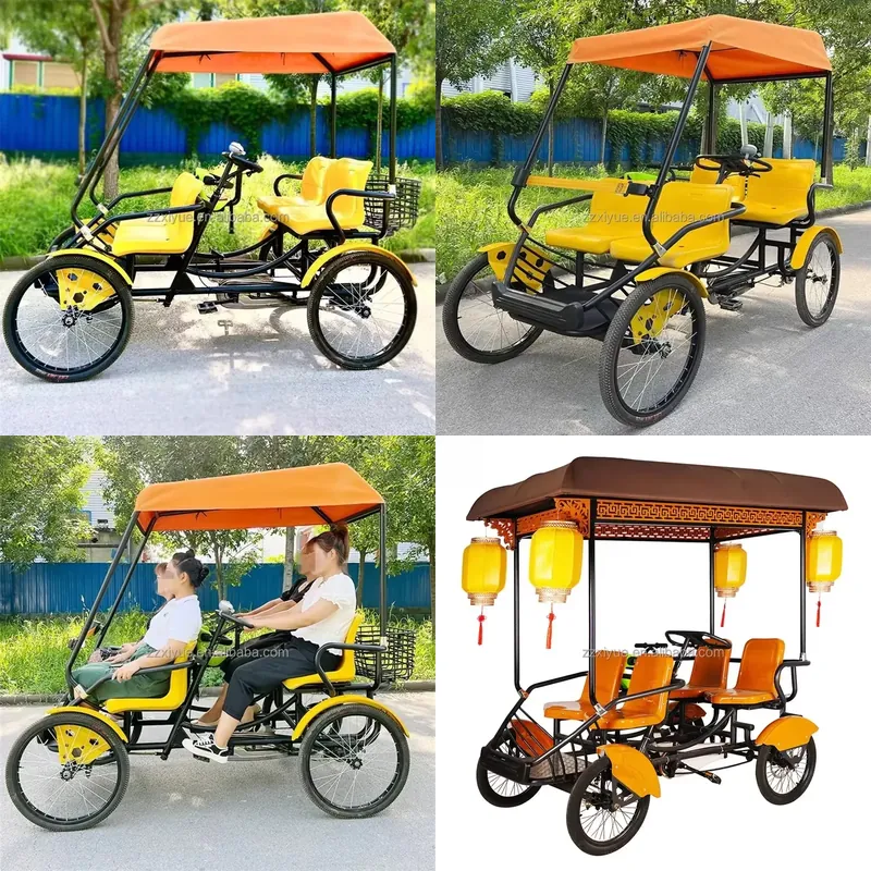 Stable Four Seat Family Bike f - огляд і ціна Cycling Quads