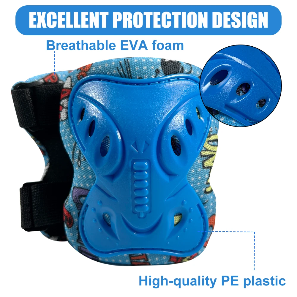 6Pcs Kids Knee Pads and Elbow  - огляд і ціна Cycling Gear Of The Year