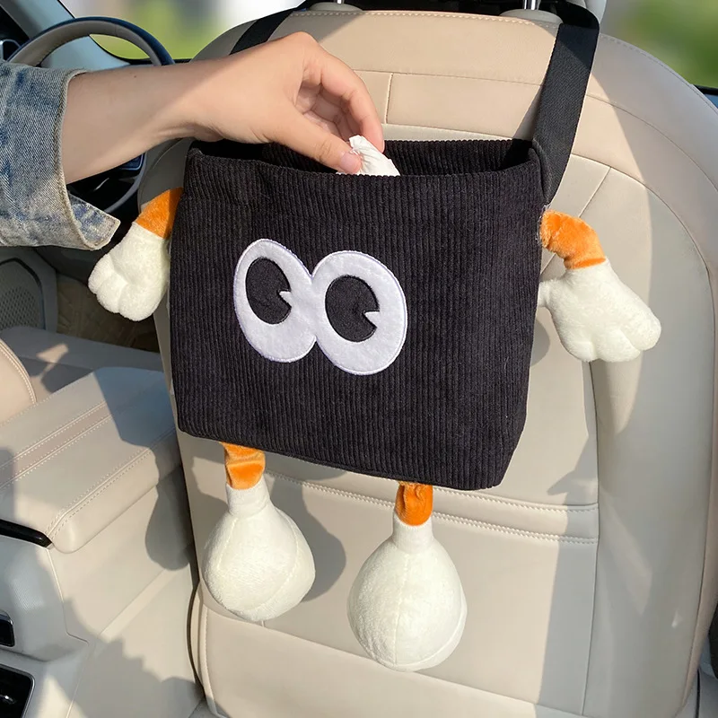 Car Trash Can Bin Cartoon Eye  - огляд і ціна Water Bottle Holder