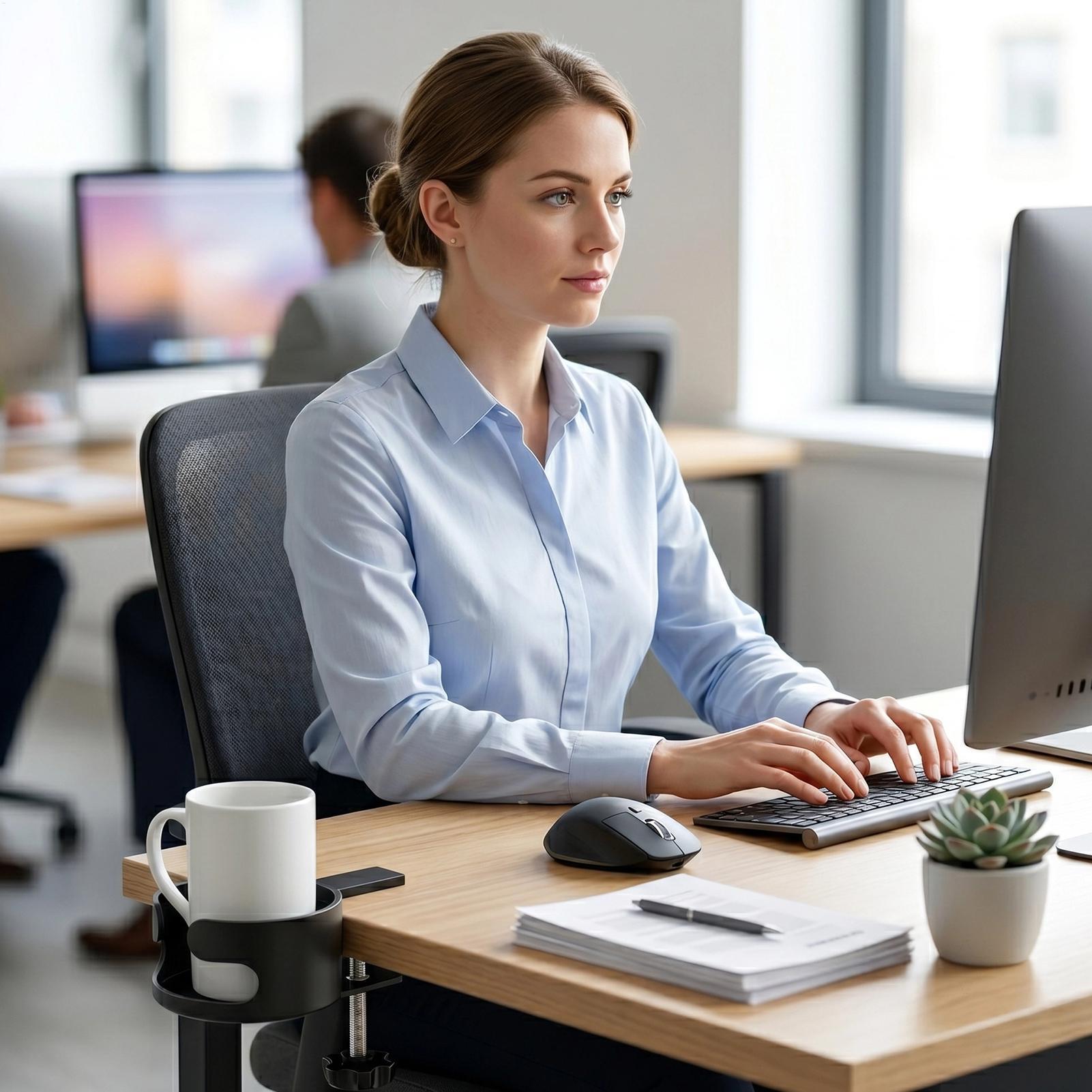 Desk Cup Holder Adjustable Dri - огляд і ціна Water Bottle Holder