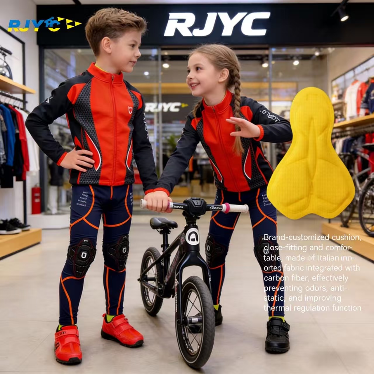 Rjyc Brand Spring and Summer C - огляд і ціна Cycling Gear Lycra