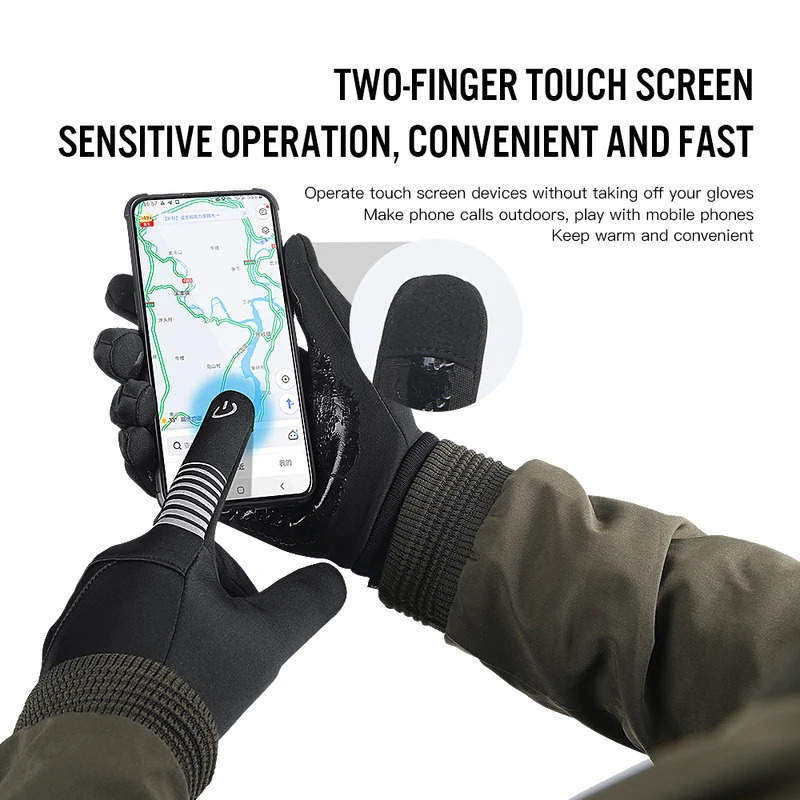 Winter Cycling Gloves for Men  - огляд і ціна Cycling Gear In Winter