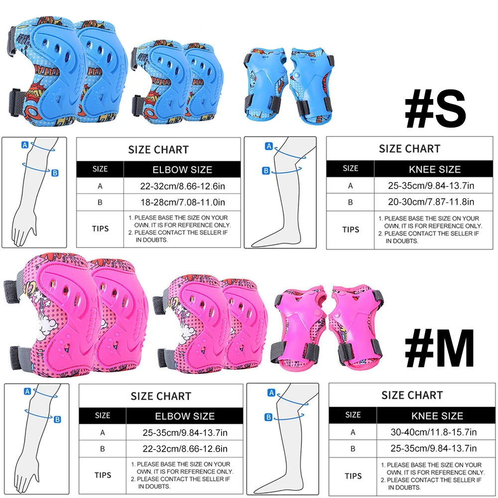 6Pcs Kids 3-12 Years Knee Elbo - огляд і ціна Cycling Gear Of The Year